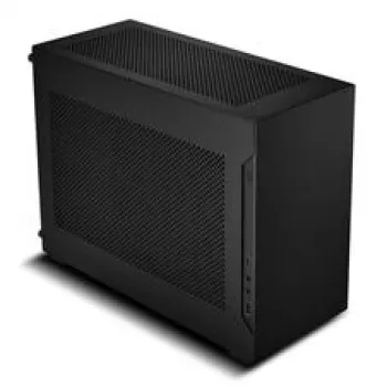Lian Li x DAN Cases A4-H2O korpusas, Mini-ITX, PCIe 5.0 stovas - juodas