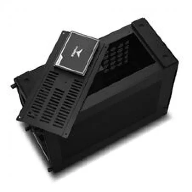 Lian Li x DAN Cases A4-H2O korpusas, Mini-ITX, PCIe 5.0 stovas - juodas