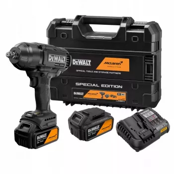 DEWALT Pneumatinis veržliaraktis 1/2 colio 18V DCF99MP2T 1396 Nm 2×5,0 Ah McLaren