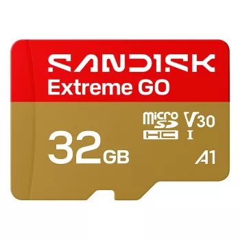 SanDisk Extreme Go microSDHC UHS-I 32GB 100MB/s atminties kortelė