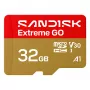 SanDisk Extreme Go microSDHC UHS-I 32GB 100MB/s atminties kortelė