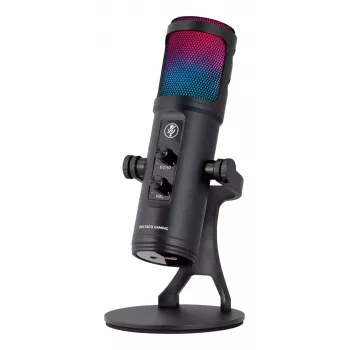 Deltaco Gaming RGB srautinio transliacijos mikrofonas juodas