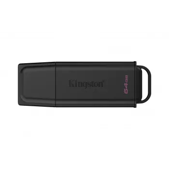 Kingston DataTraveler Exodia 64GB USB 3.2 Gen 1 juoda