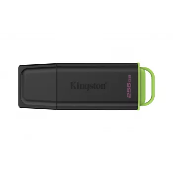 Kingston DataTraveler Exodia 256GB USB 3.2 Gen 1 atmintukas, juoda/žalia