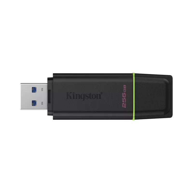 Kingston DataTraveler Exodia 256GB USB 3.2 Gen 1 atmintukas, juoda/žalia