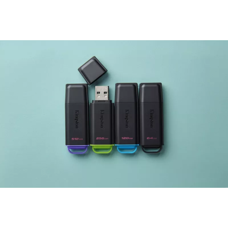 Kingston DataTraveler Exodia 128GB USB 3.2 Gen 1 juoda/mėlyna