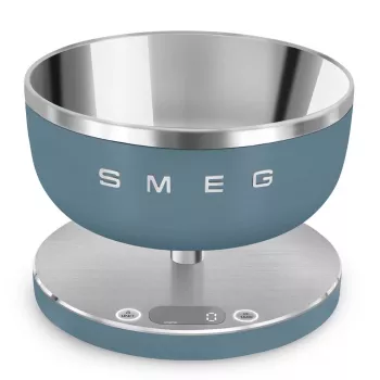 Smeg skaitmeninė virtuvinė svarstyklė KSC01SBMWW, max. 5 kg, Storm Blue