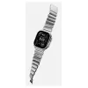 NOMAD Stratos Band – titano apyrankė, skirta Apple Watch 49 mm, su FKM įdėklu (natūralus titanas, juodas FKM)