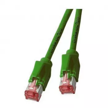 EFB RJ45 jungiamasis kabelis Cat.6A S/FTP LSZH Draka UC900 TM21 žalias 0,25m