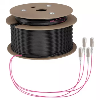 EFB Trunk Cable U-DQ(ZN)BH OM4 4G (1x4) SC-SC 150m Dca LSZH