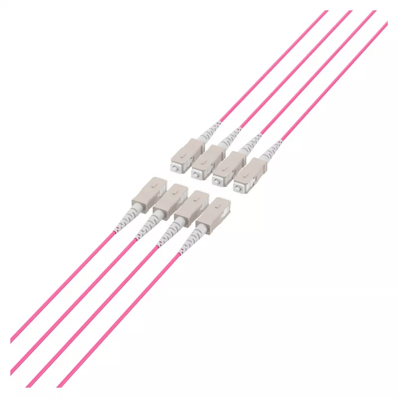 EFB magistralinis kabelis U-DQ(ZN)BH OM4 8G (1x8) SC-SC 120m Dca LSZH