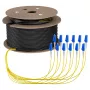 EFB Trunk Cable U-DQ(ZN)BH OS2 12E (1x12) LC-LC 50m Dca LSZH G657A1