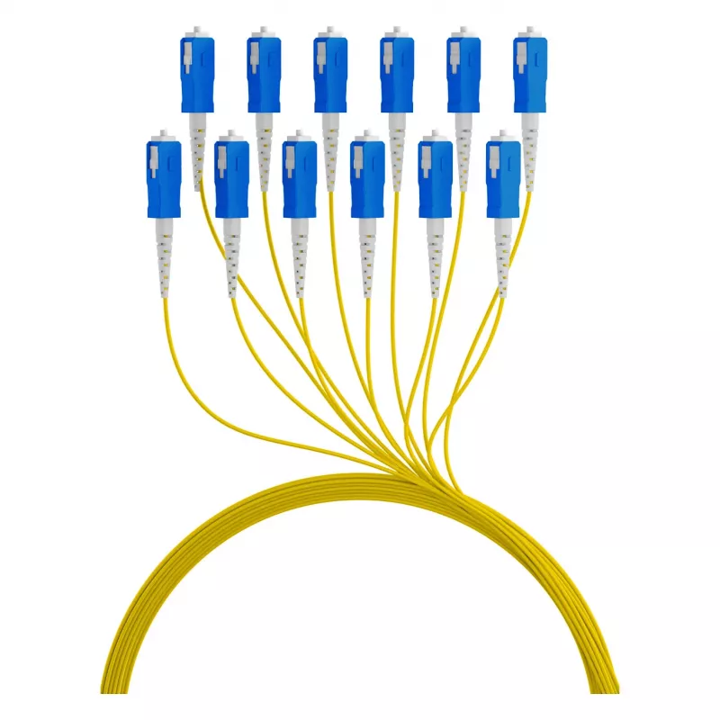 EFB Trunk Cable U-DQ(ZN)BH OS2 12E (1x12) SC-SC 10m Dca LSZH G657A1