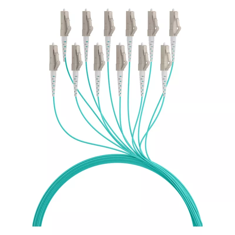 EFB Trunk Cable U-DQ(ZN)BH OM3 12G (1x12) LC-LC 130m Dca LSZH