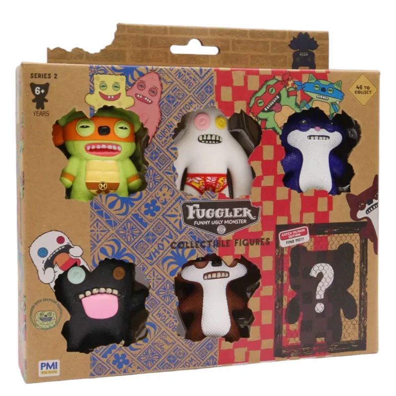 Fuggler S2 Figūrėlės – 6 vnt. Deluxe Dėžutė (Asortimentas)
