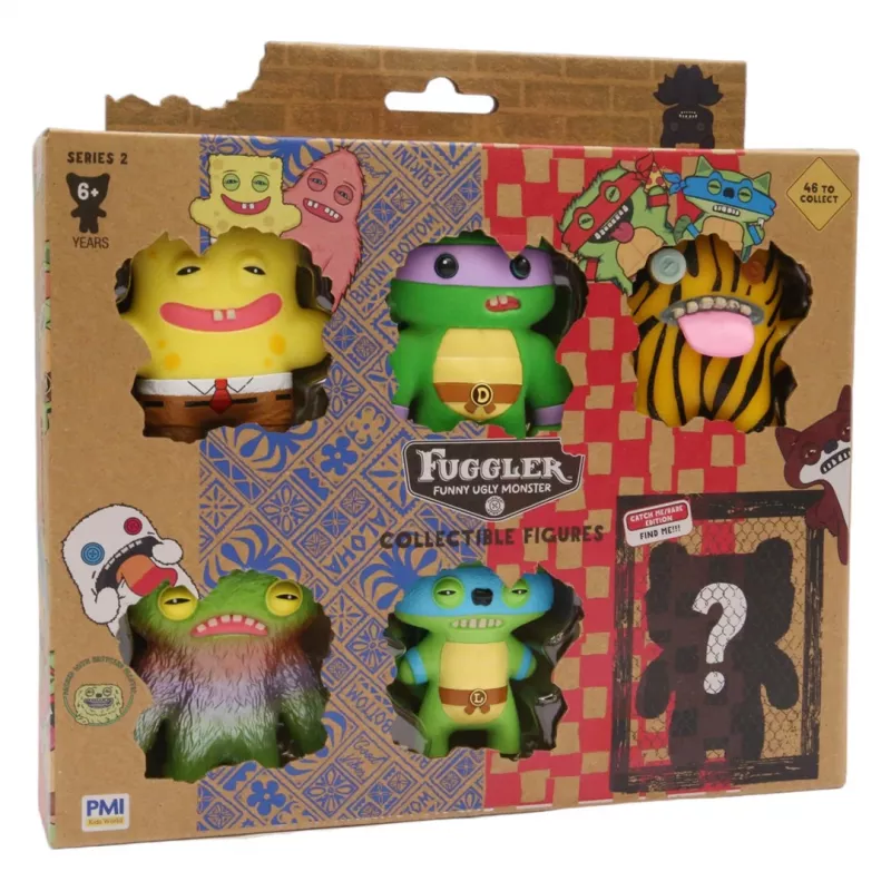 Fuggler S2 Figūrėlės – 6 vnt. Deluxe Dėžutė (Asortimentas)