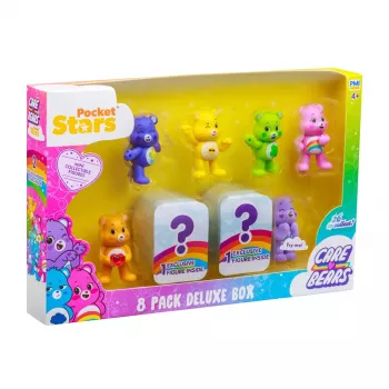 Care Bears S1 Figūrėlės - 8 vnt. Deluxe Dėžutė (Asortimentas)