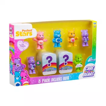 Care Bears S1 Figūrėlės - 8 vnt. Deluxe Dėžutė (Asortimentas)