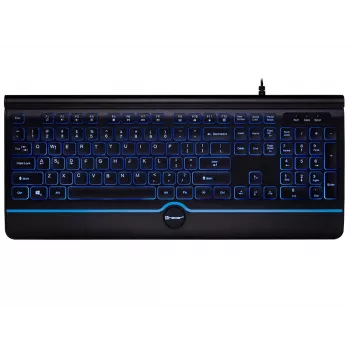 TRACER OFIS PRO USB balta LED klaviatūra