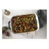 Staub Stačiakampis keraminis indas, tamsiai mėlynas, 34x24x7.6 cm