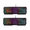 A4TECH BLOODY B1700 B140N +ES7 + BP-50M USB / Esports Juodas USB rinkinys klaviatūra+pelė+kilimėlis