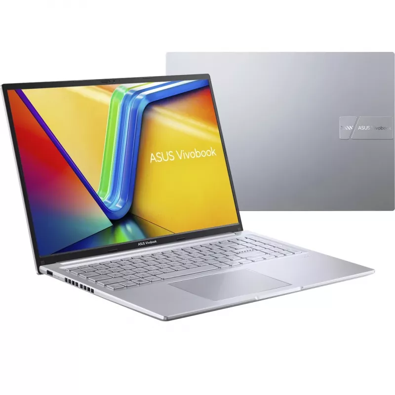 Nešiojamas kompiuteris ASUS Vivobook 16 X1605VA-MB1803, Intel Core i5-13420H, 40,6 cm (16 inch) WUXGA, 16 GB DDR4, 512 GB SSD, Wi-Fi 6E, sidabrinis