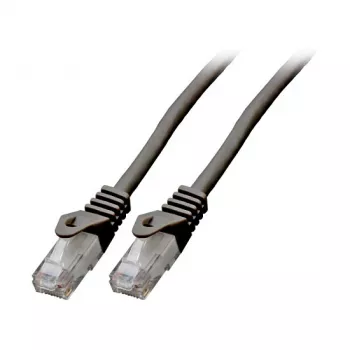 RJ45 jungiamasis kabelis Cat.6 U/UTP LSZH CCA 0,5 m — EFB Elektronik K8104SW.0
