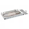 Skaidulinė sujungimo dėžė EFB Elektronik BA71921L24, LC 9/125µm OS2, 24 atskirtos pigtailės, 12 jungtuvų, ištraukiama