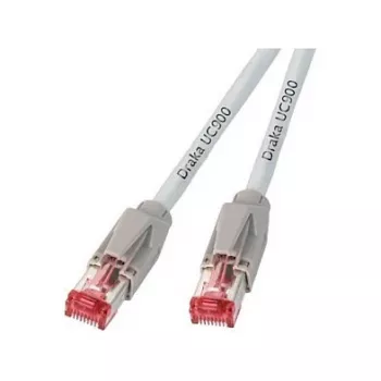 EFB-Elektronik RJ45 jungiamasis laidas Cat.6A S/FTP LSZH Draka UC900 TM21 Baltas 1,5m