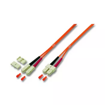 EFB-Elektronik Duplex Jumper SC-SC 50/125µ, OM2, LSZH, oranžinis, 3,0 mm, 3 m