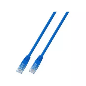 EFB-Elektronik RJ45 jungiamasis kabelis Cat.6 U/UTP PVC CCA mėlynas 1m (K8100BL.1)