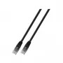 EFB-Elektronik RJ45 jungiamasis kabelis Cat.6 U/UTP PVC CCA juodas 2m