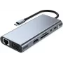 VALUE USB-C stotelė 11-in-1, 4K30 1x(HDMI/VGA/GbE), USB(3xA,1xC,1xC PD) (12.99.1143)
