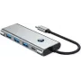 VALUE USB C dokų stotelė 7-in-1, 4K60 1xHDMI, 3xUSB-A, 1xSD/microSD, 1xC PD (12.99.1144)