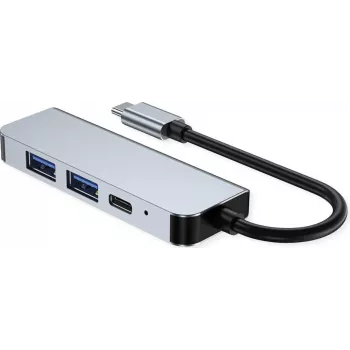 VALUE USB-C stotelė 4-in-1, 4K30 1xHDMI, 2xUSB-A(2.0/3.0), 1xC PD (12.99.1146)