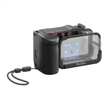 Uchwyt Grip Z Ramką Montażową Frame Mount + Iso Do Dji Action 5 Pro 4 3 / S6-fms-22-tdj