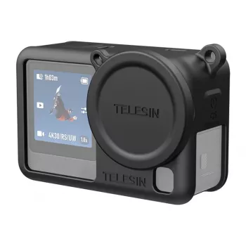 Apsauginis dėklas su dirželiu ir objektyvo dangteliu, skirtas DJI Osmo Action 6 / S6-ptc-11