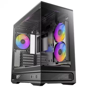 Antec korpusas Mini C2M ARGB M-ATX/M-ITX be maitinimo šaltinio juodas