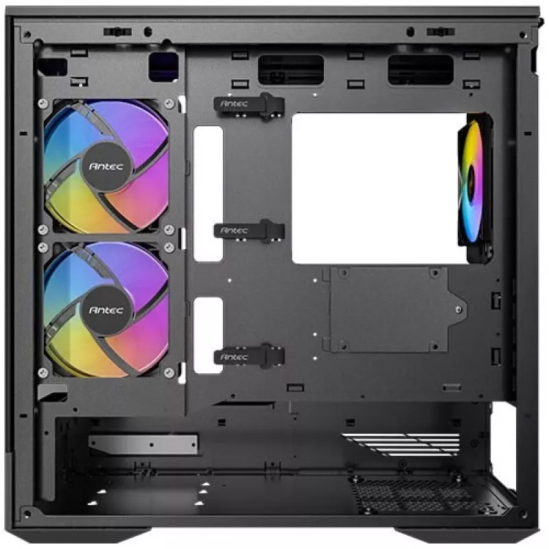 Antec korpusas Mini C2M ARGB M-ATX/M-ITX be maitinimo šaltinio juodas
