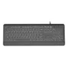 Multimedijos klaviatūra USB ENG/JUODA KB-UML-04 Gembird