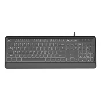 Multimedijos klaviatūra USB ENG/JUODA KB-UML-04 Gembird
