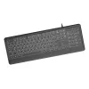 Gembird KB-UML-04-CYRL klaviatūra multimedijos USB, juoda, kirilicos išdėstymu