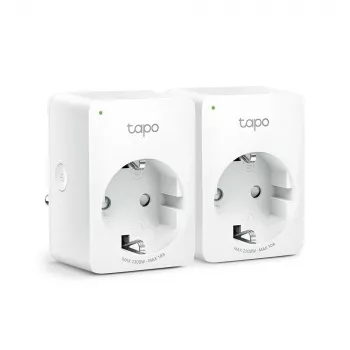 TP-Link Tapo P100 Mini išmanusis Wi-Fi kištukinis lizdas, baltas, vidaus, polikarbonatas (PC)