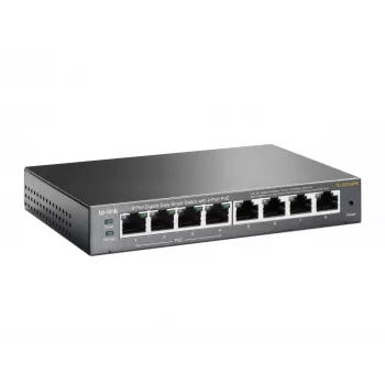 TP-Link TL-SG108PE 8 prievadų Gigabit Easy Smart valdomas komutatorius su 4 PoE prievadais
