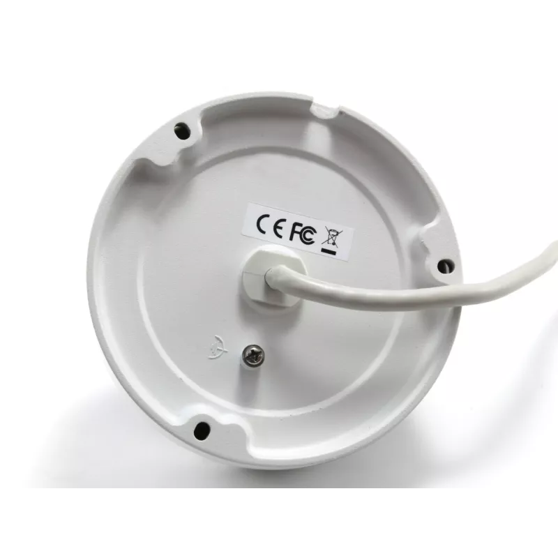 LevelOne GEMINI fiksuoto vaizdo IP kupolinė kamera, 4 MP, H.265, 802.3af PoE, IR šviesos diodai, vidaus / lauko