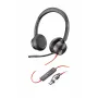 HP Poly Blackwire 8225 Stereo ausinės su USB-C ir USB-C/A adapteriu