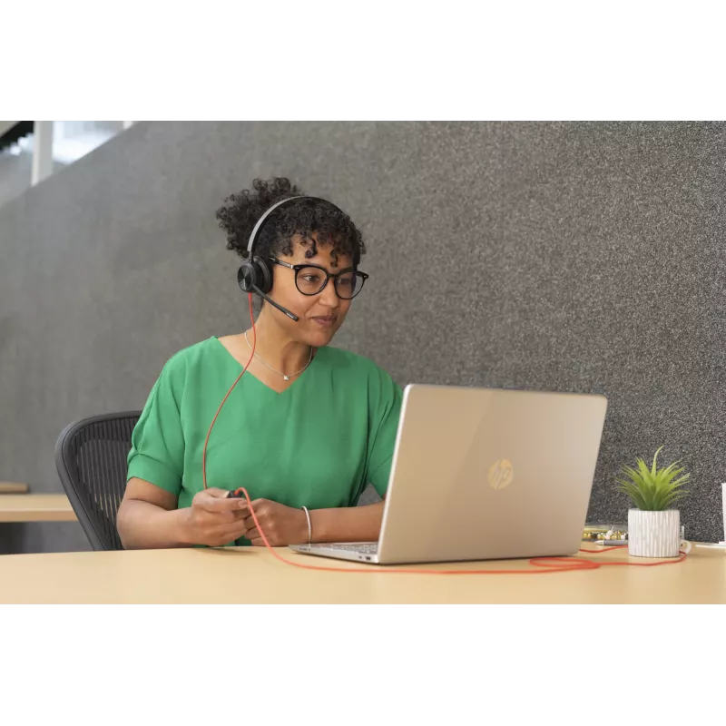 HP Poly Blackwire 8225 Stereo ausinės su USB-C ir USB-C/A adapteriu
