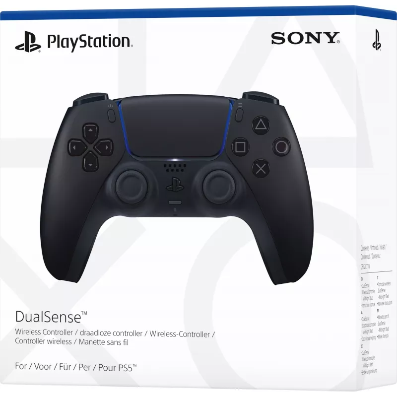 Sony DualSense™ belaidis valdiklis – Midnight Black, žaidimų pultas, Android, MAC, PC, PlayStation 5, iOS
