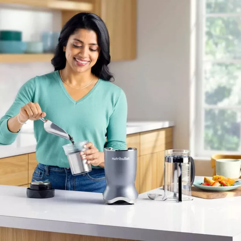 NutriBullet NB1224DG stalinis blenderis 0,9 L 1200 W tamsiai pilkas