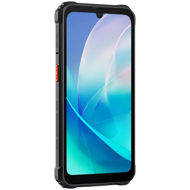 Nešiojamas atsparus telefonas Blackview BV5300 PLUS, 6.10 inch HD+ IPS 720x1560, 8GB/128GB, MT8788V CAZA aštuonių branduolių 2.0GHz, priekinė 5MP/galinė 13MP, NFC, LTE, 6580mAh, Android 13, juodas